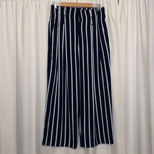 Stripe wide leg pant from Target